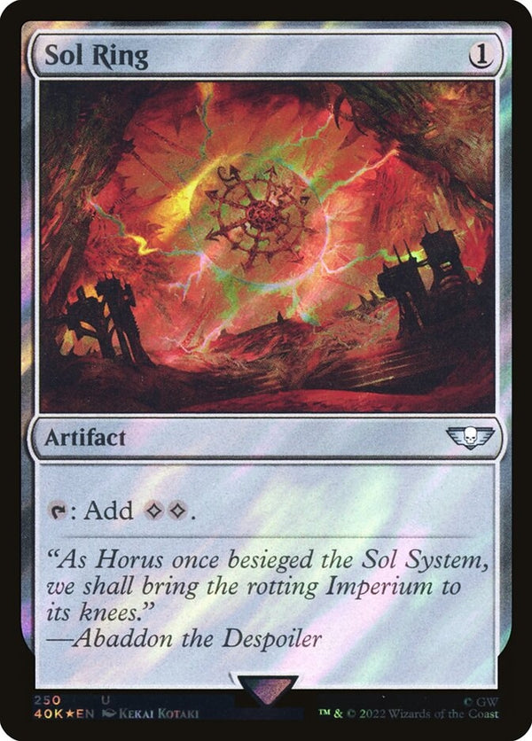 Sol Ring [#250 Surge Foil] (40K-U-FOIL)