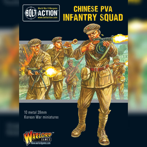 Bolt Action: Chinese PVA Infantry Squad