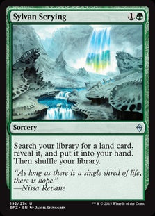 Sylvan Scrying (BFZ-U)
