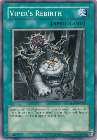Viper's Rebirth (ABPF-EN049) Common - Near Mint Unlimited