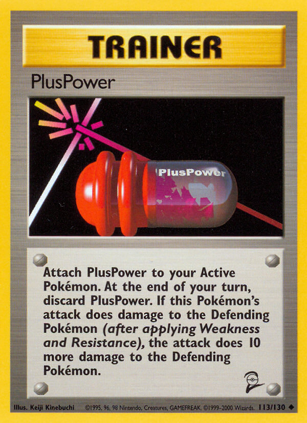 PlusPower - 113/130 (BS2) Uncommon - Near Mint