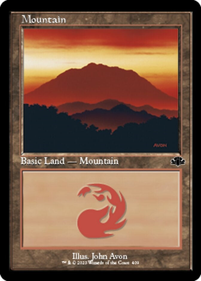 Mountain [#409 Old Frame Bonus Sheet] (DMR-C)