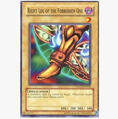 Right Leg of the Forbidden One (DLG1-EN018) Common - Near Mint Unlimited
