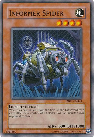 Informer Spider (ABPF-EN024) Common - Near Mint Unlimited