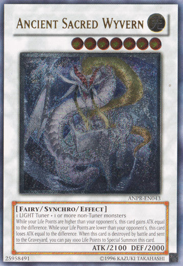 Ancient Sacred Wyvern (UTR) (ANPR-EN043) Ultimate Rare - Near Mint Unlimited