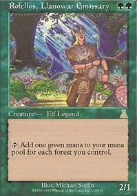 Rofellos, Llanowar Emissary (UDS-R)