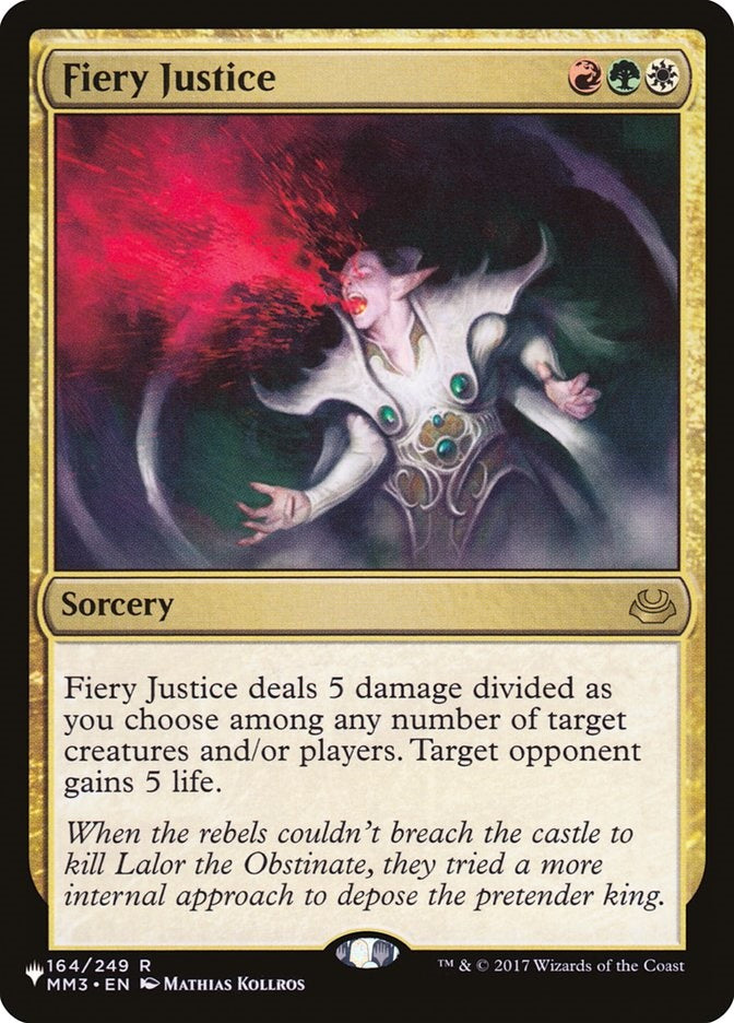 Fiery Justice (MM3-R-LIST)