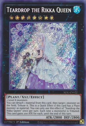 Teardrop the Rikka Queen (SESL-EN022) 1st Edition