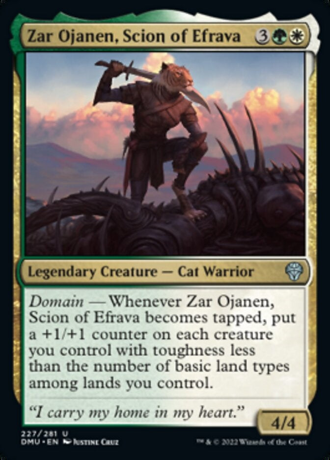 Zar Ojanen, Scion of Efrava (DMU-U)