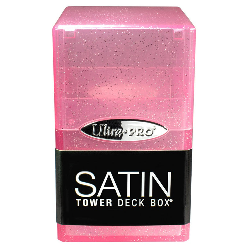 Ultra-PRO: Satin Tower Deck Box - Glitter: Pink