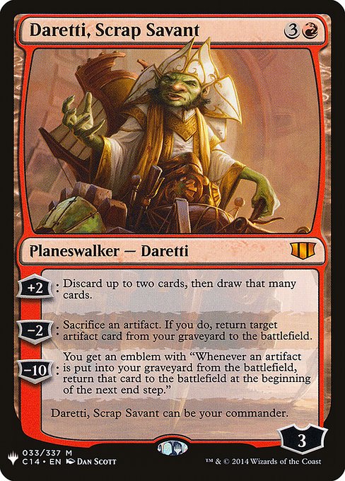 Daretti, Scrap Savant [Mystery Booster