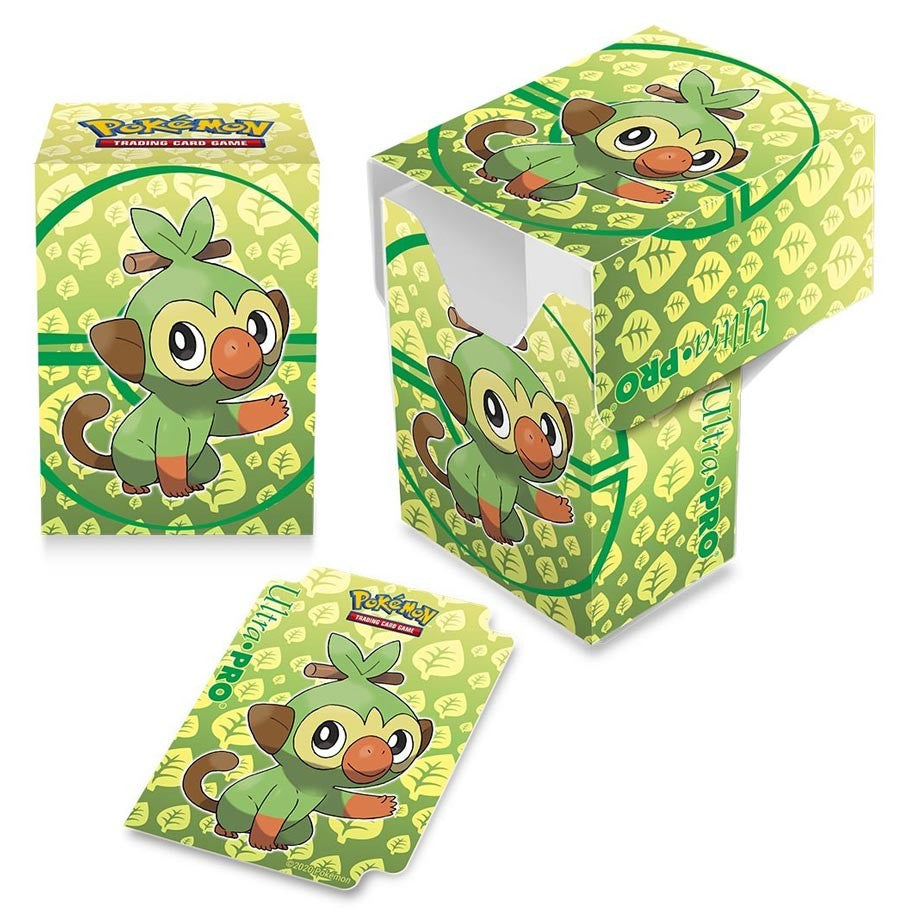Ultra-PRO: Full View Deck Box - Pokemon: Sword & Shield Galar Starters - Grookey