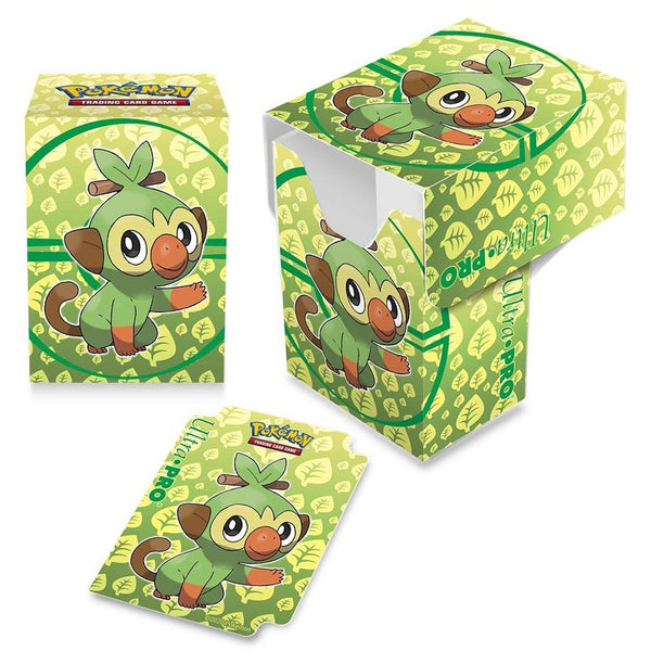 Ultra-PRO: Full View Deck Box - Pokemon: Sword & Shield Galar Starters - Grookey