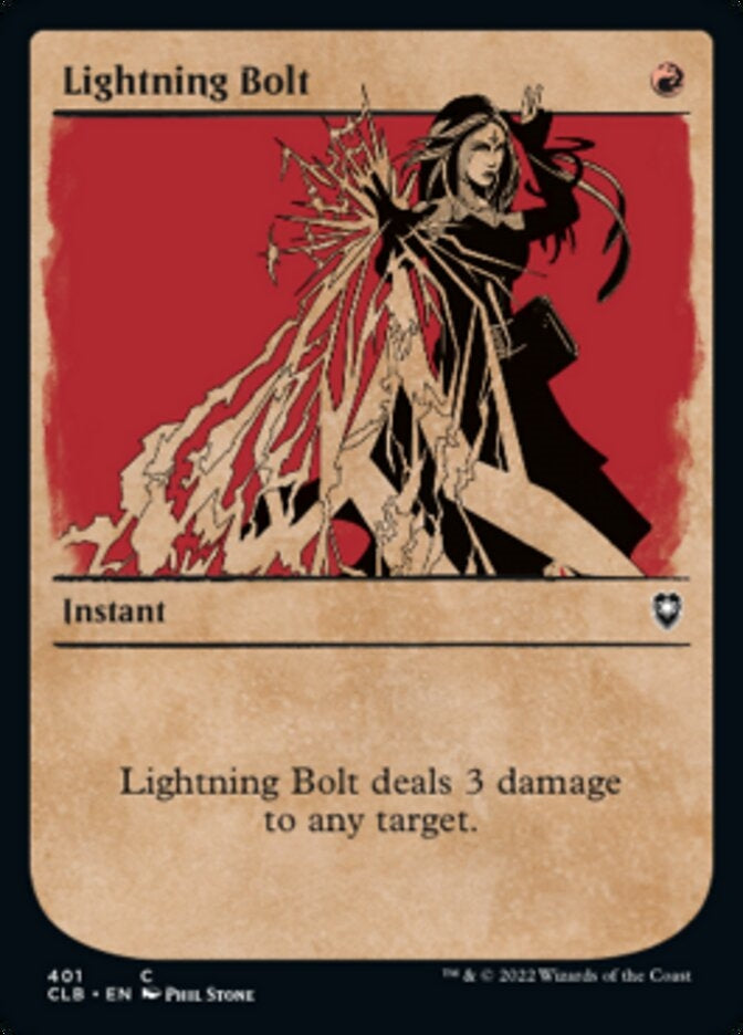 Lightning Bolt [#401 Showcase] (CLB-C)