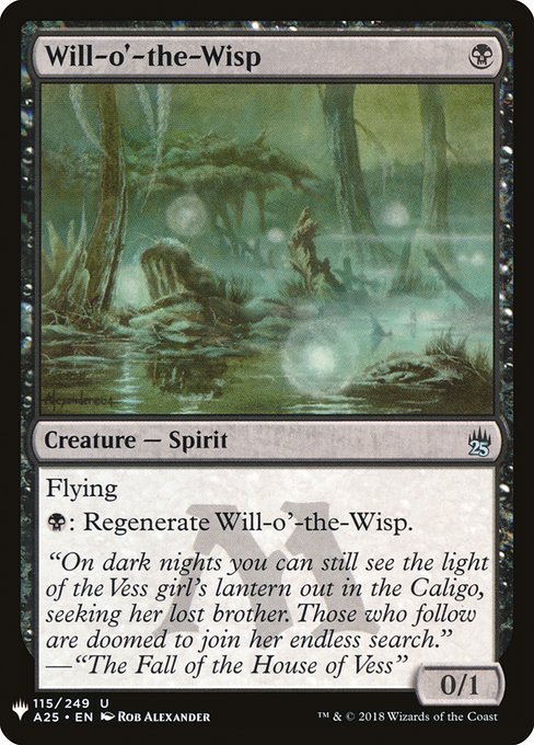 Will-o'-the-Wisp [Mystery Booster #0826] (A25-U)
