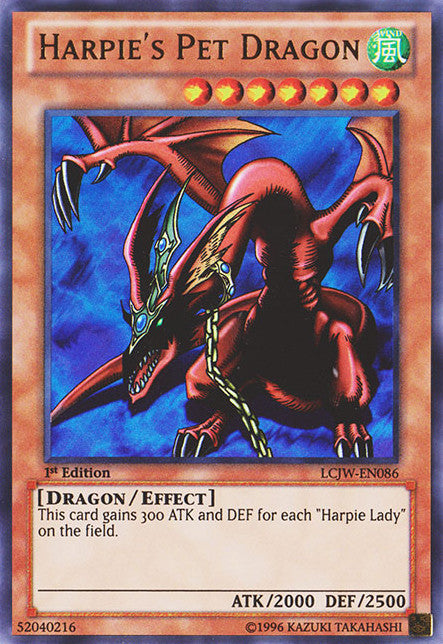 Harpie's Pet Dragon (LCJW-EN086) 1st Edition