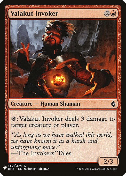 Valakut Invoker [Mystery Booster #1090] (BFZ-C)