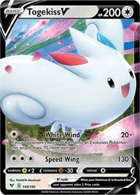 Togekiss V - 140/185 (SWSH04) Ultra Rare - Near Mint Holofoil