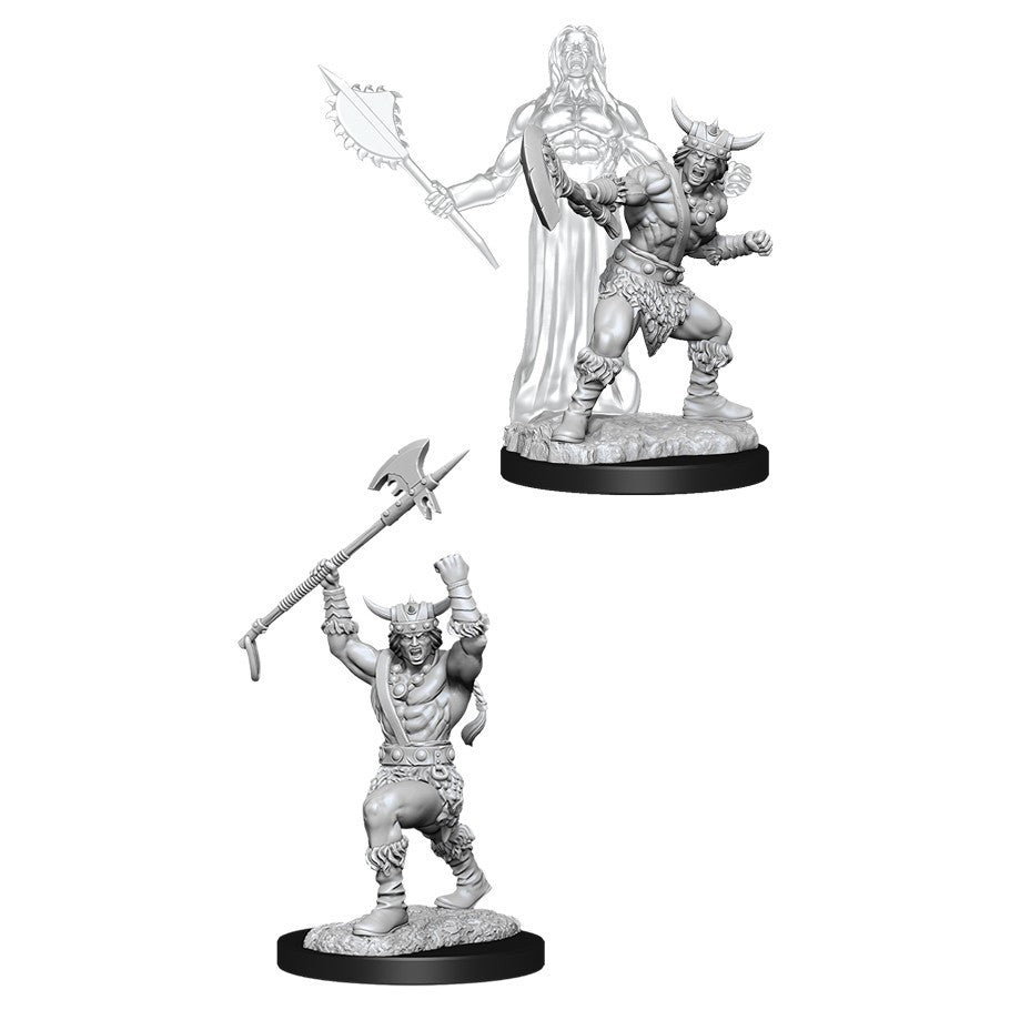 D&D: Nolzur's Marvelous Miniatures - Male Human Barbarian (90007)
