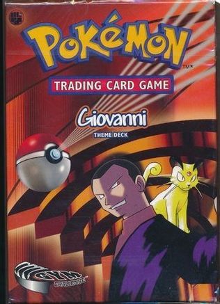 Pokemon TCG: Giovanni (G2) Theme Deck