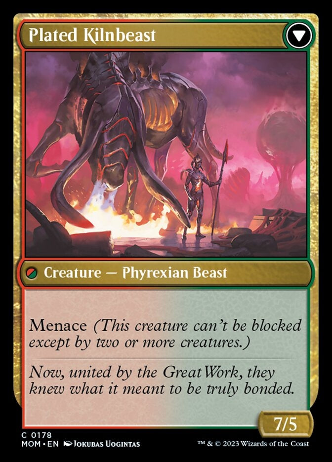 Bonded Herdbeast // Plated Kilnbeast [#0178] (MOM-C)