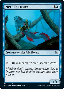 Merfolk Looter [#086] (AFC-U)