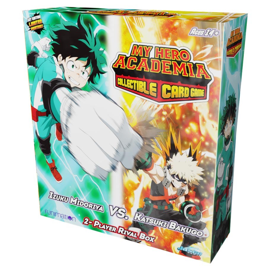 My Hero Academia CCG: Wave 01 - 2-Player Rival Box: Midoriya VS. Bakugo