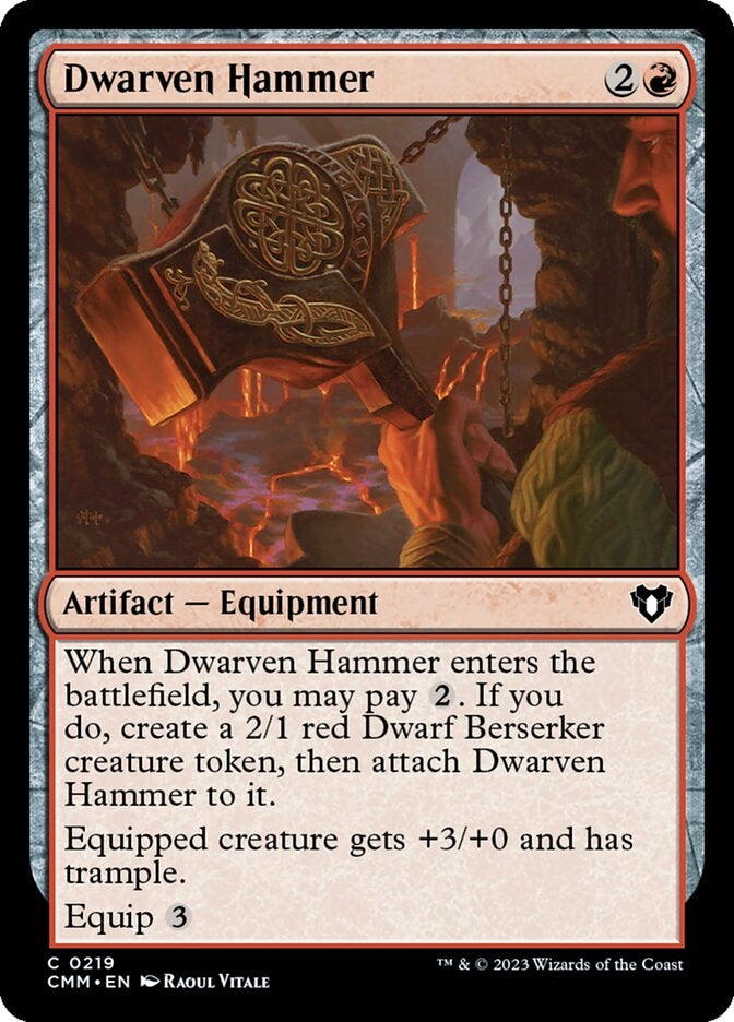 Dwarven Hammer [#0219] (CMM-C)