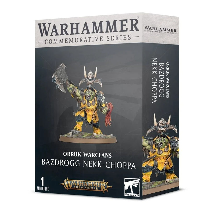 Age of Sigmar: Orruk Warclans - Ironjawz: Bazdrogg Nekk-Choppa (Commemorative  Series)