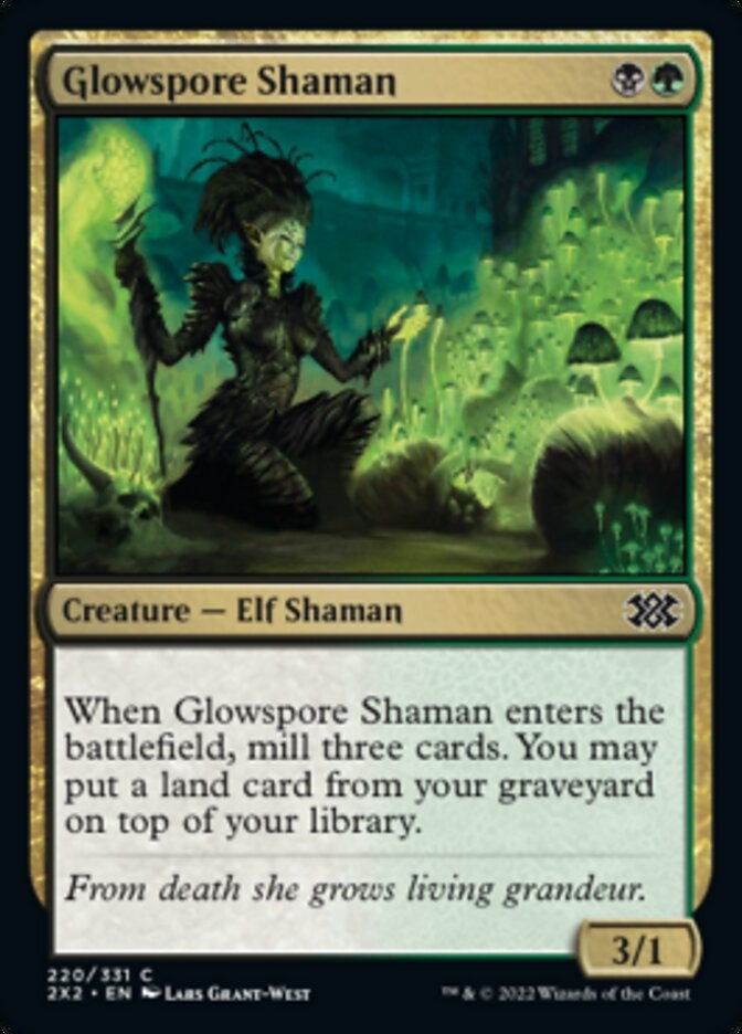 Glowspore Shaman (2X2-C)