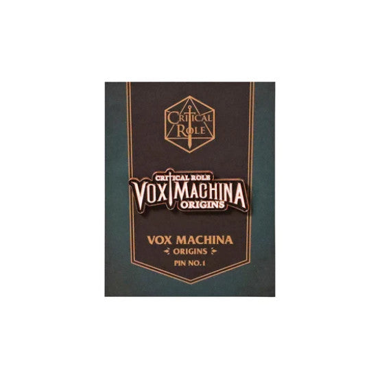 Critical Role: Vox Machina Origins Logo Pin