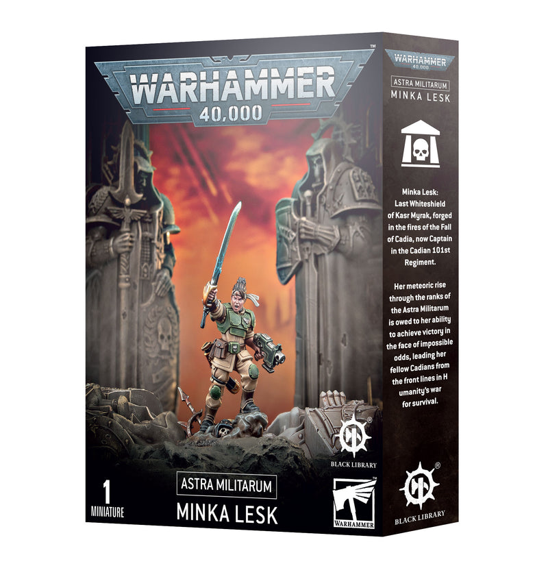 40k: Astra Militarum - Minka Lesk (AWSL)(OOP)