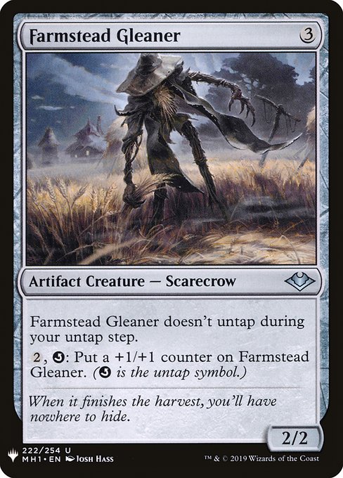 Farmstead Gleaner [Mystery Booster #1581] (MH1-U)