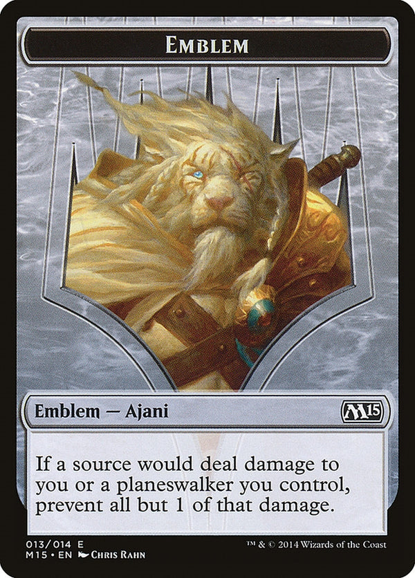 Ajani Steadfast Emblem (M15-T)