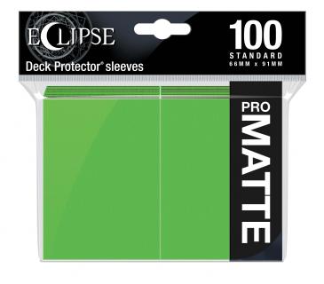 Ultra-PRO: PRO-Matte Eclipse - Lime Green (100)