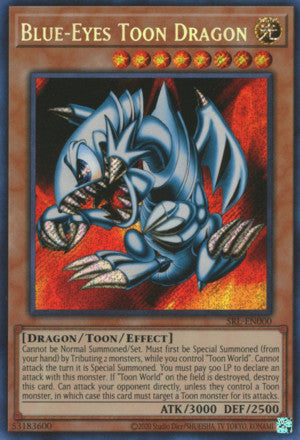 Blue-Eyes Toon Dragon (SRL-EN000 (c) 2020 25th Anniversary) Secret Rare - Near Mint Unlimited