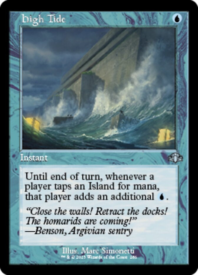 High Tide [#286 Old Frame Bonus Sheet] (DMR-U)