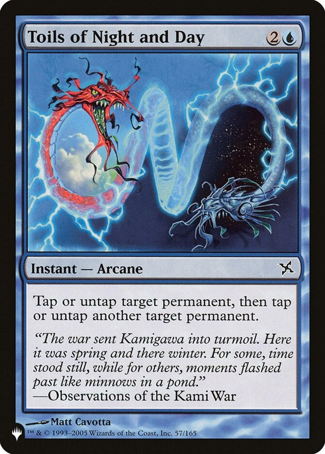 Toils of Night and Day (BOK-C-LIST)