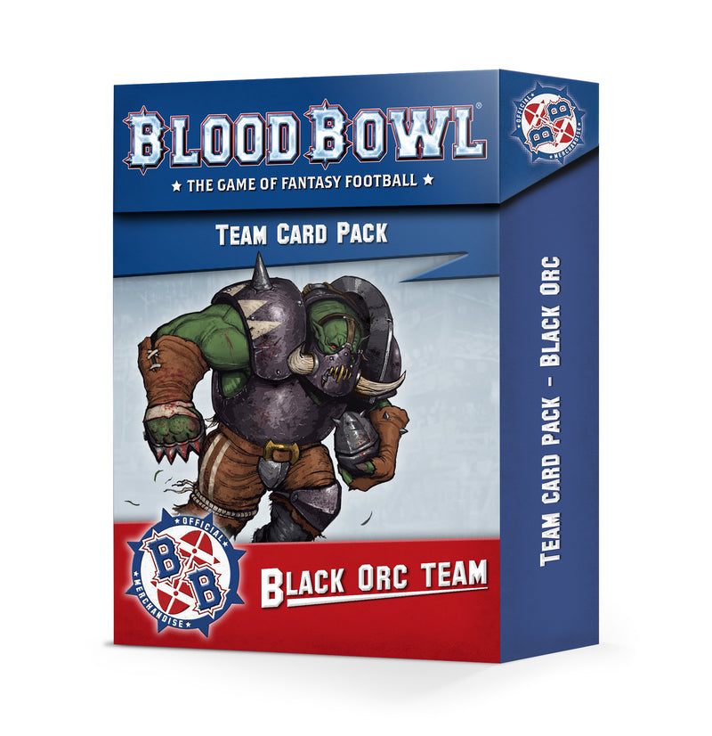 Blood Bowl: Second Season Edition - Team Card Pack: Black Orc