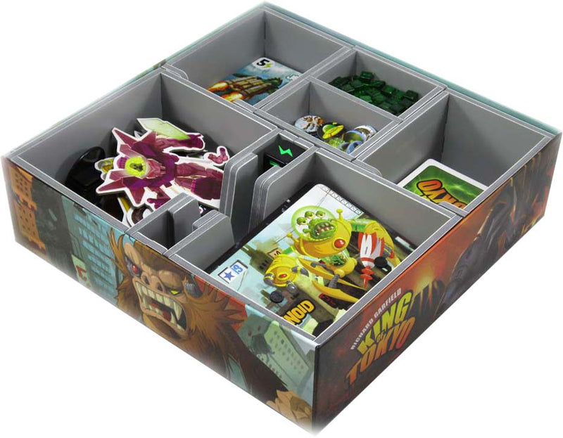 Folded Space: Box Insert - King of Tokyo and Expansions (OOP)