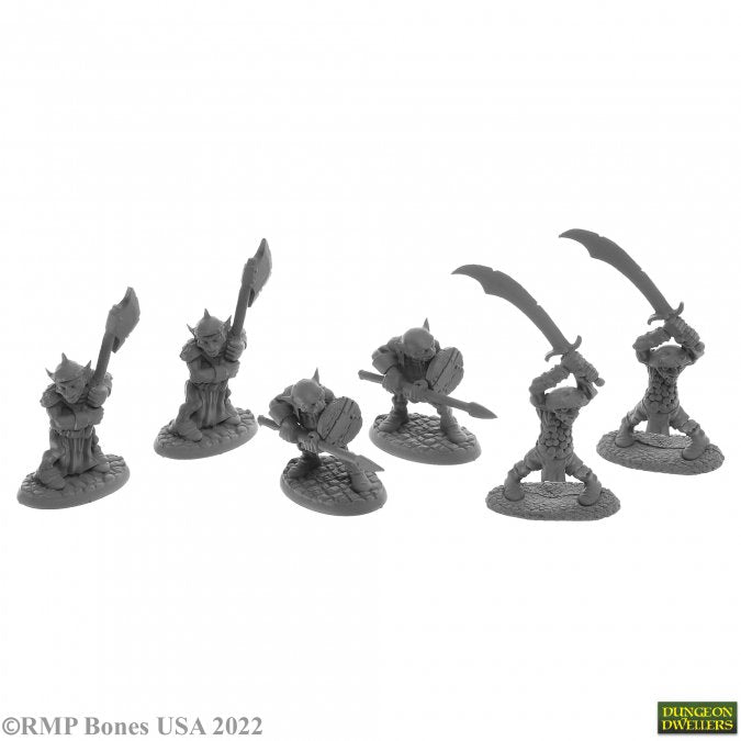 Dungeon Dwellers 07044: Goblin Warriors (6)