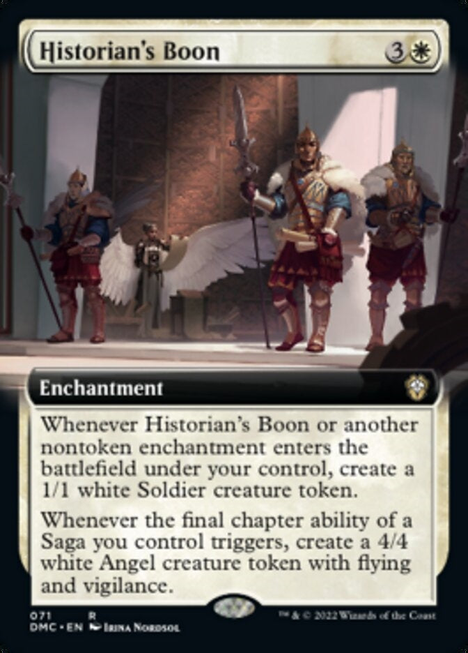 Historian's Boon [#071 Extended Art] (DMC-R)