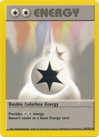 Double Colorless Energy - 096/102 (BS) Uncommon - Near Mint