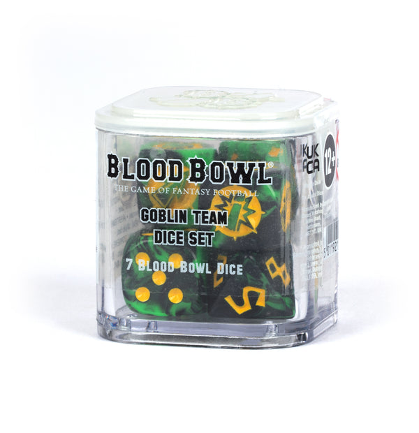 Citadel Hobby: Dice Set - Blood Bowl: Second Season Edition - Goblin Team