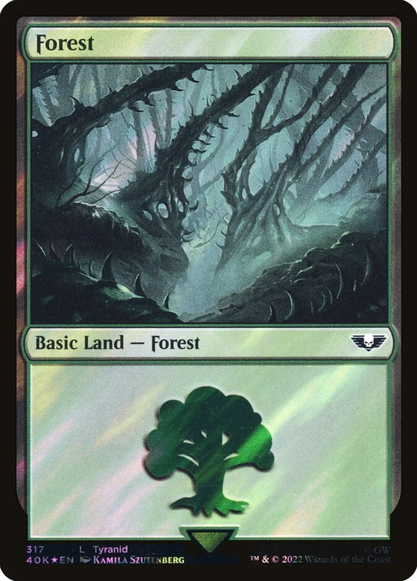 Forest [#317 Surge Foil] (40K-C-FOIL)