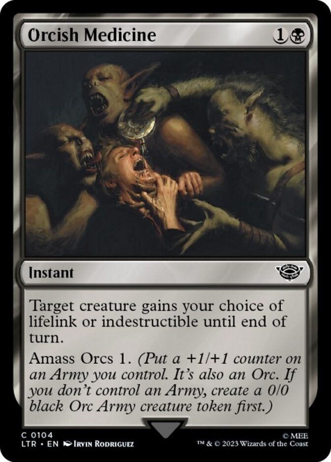 Orcish Medicine [#0104] (LTR-C)