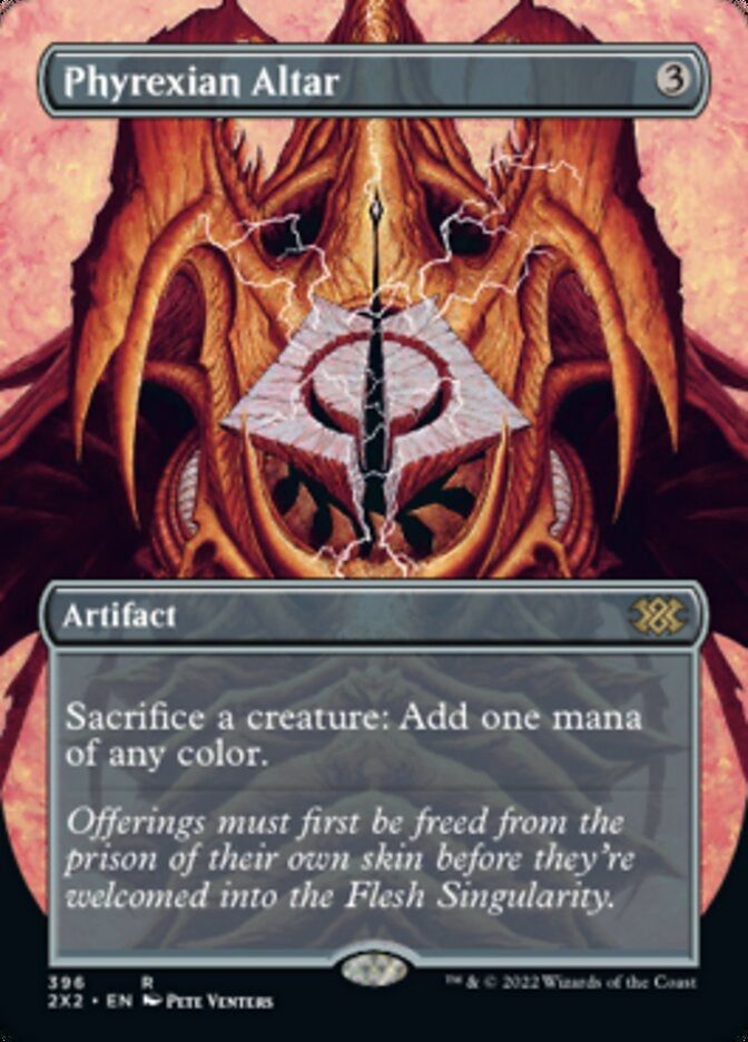 Phyrexian Altar [#396 Alternate-Art Borderless] (2X2-R)