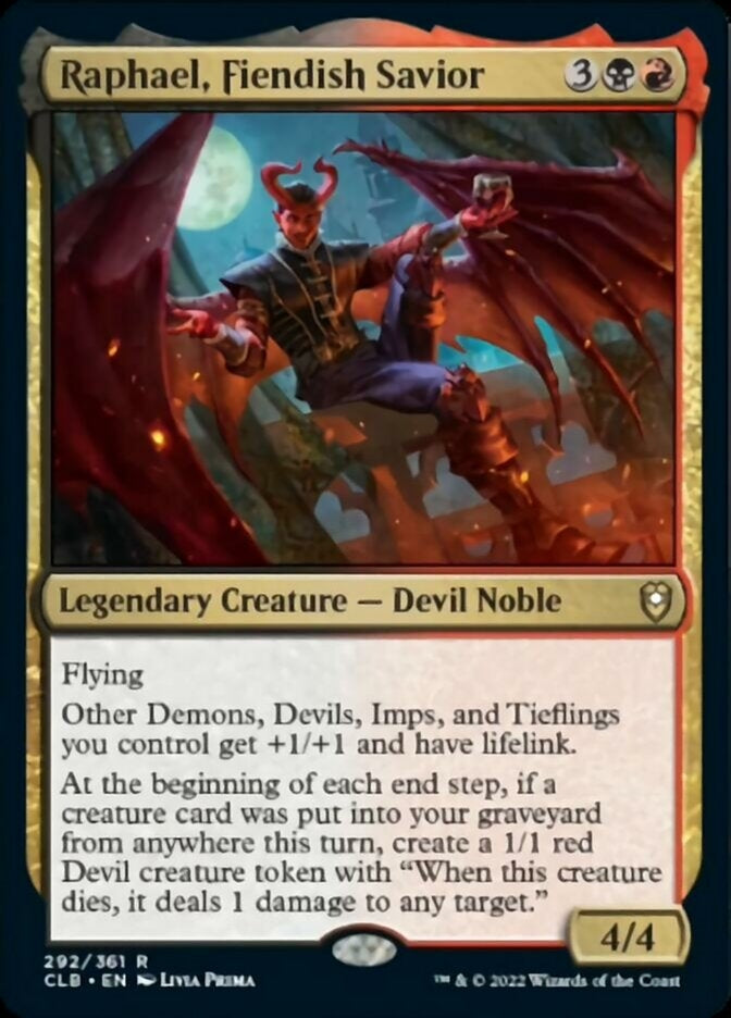 Raphael, Fiendish Savior (CLB-R)