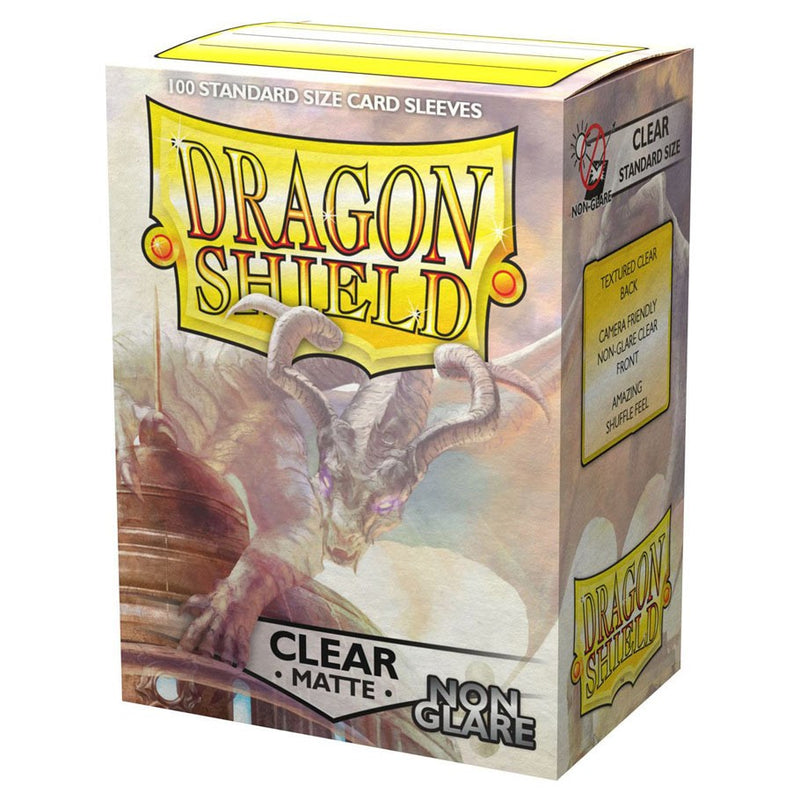 Dragon Shield: Standard - Matte Non-Glare: Clear 100 Count