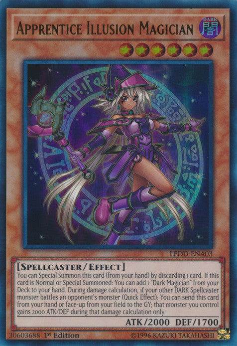 Apprentice Illusion Magician (LEDD-ENA03) 1st Edition